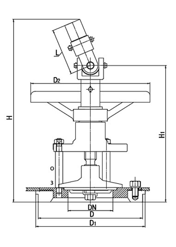 Схема Клапана спускного СК 20001-100 рис1
