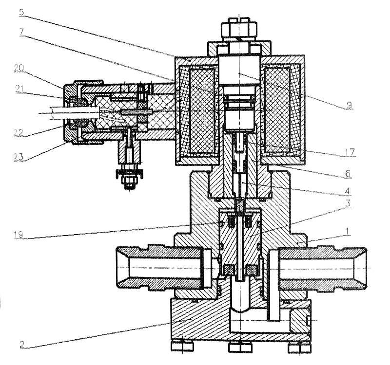 Рис.1. Схема клапана AIC 25МПА M20/1.5