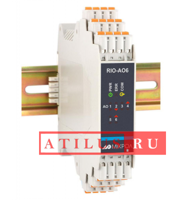 Модуль аналогового вывода RIO-AO6 фото 1